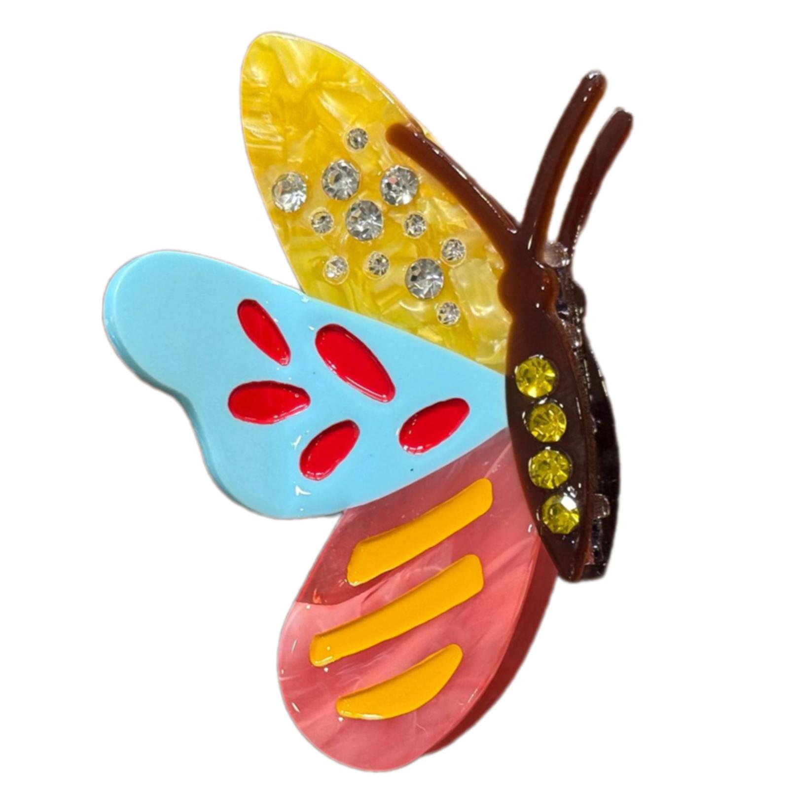 

Butterfly Hair Claw Clip Princess Theme Hair Claw Clamp Lovely Butterfly Hair Barrettes Strong Hold Hairpin for Girls B