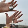 Cute Heart/Star Pendant Pendant Keychain Stylish Keyring for Women Girls Bag Charm Elegant Purse Backpack Accessory