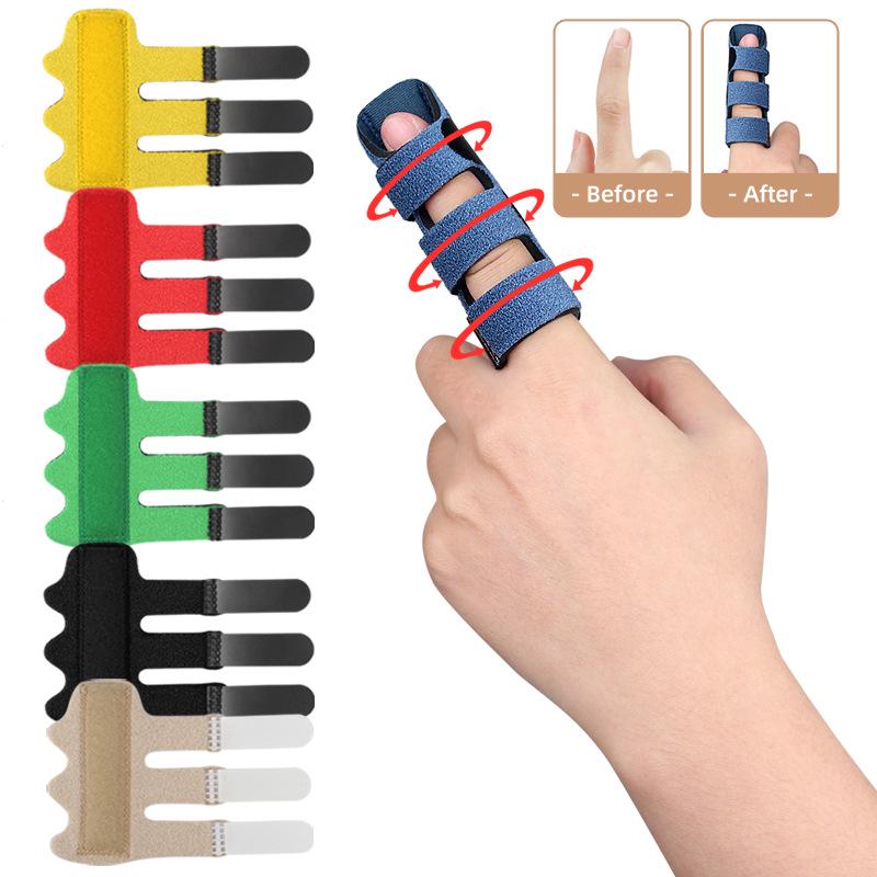 Finger Support Fixation Tray & Protective Sleeve Sports Gear