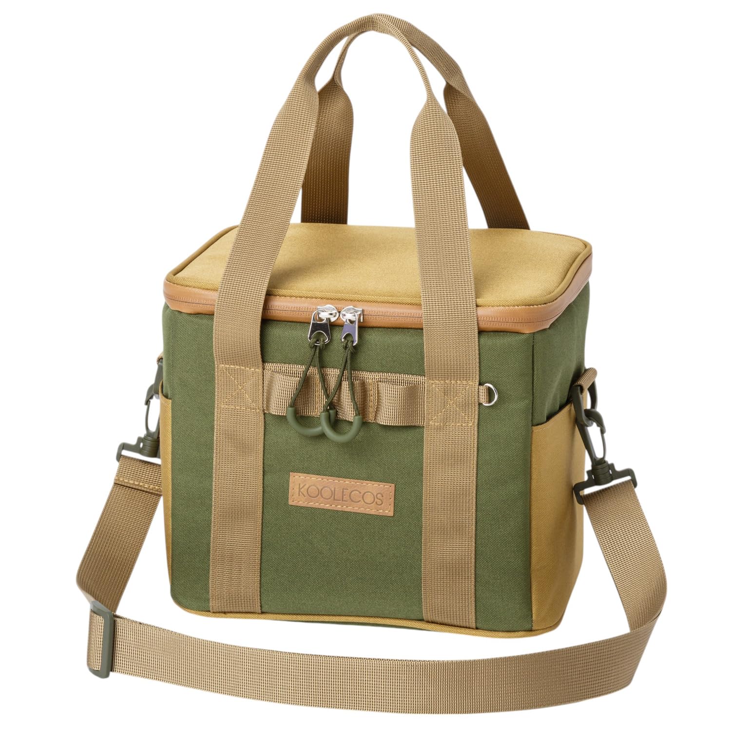 

Official KOOLECOS Cooler Bag, Insulated with Ice Packs in the Lid, 6-Sided Insulation, 7L25L Capacity, Lightweight, Available in 2 Colors, Perfect