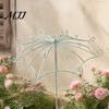 Elegant Trellis for Planters Vintage Umbrella Garden Trellis, Metal Climbing Plant Support, Shape Decorative Stand Terrace Vines Roses Clematis,