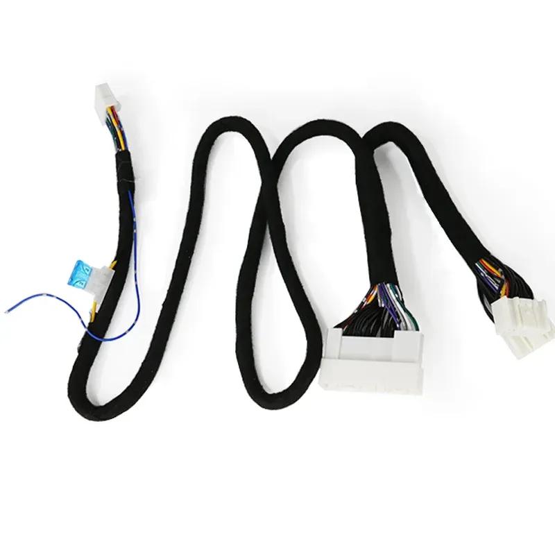 For some New HYUNDAI & KIA #3 Car DSP Amplifier Wring harness special-tail line socket