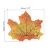 Artificial Leaves, 400/1100 Pcs Fall Maple Autumn Fake Leaf for Wedding Party Thanksgiving Halloween Decoration, Gold