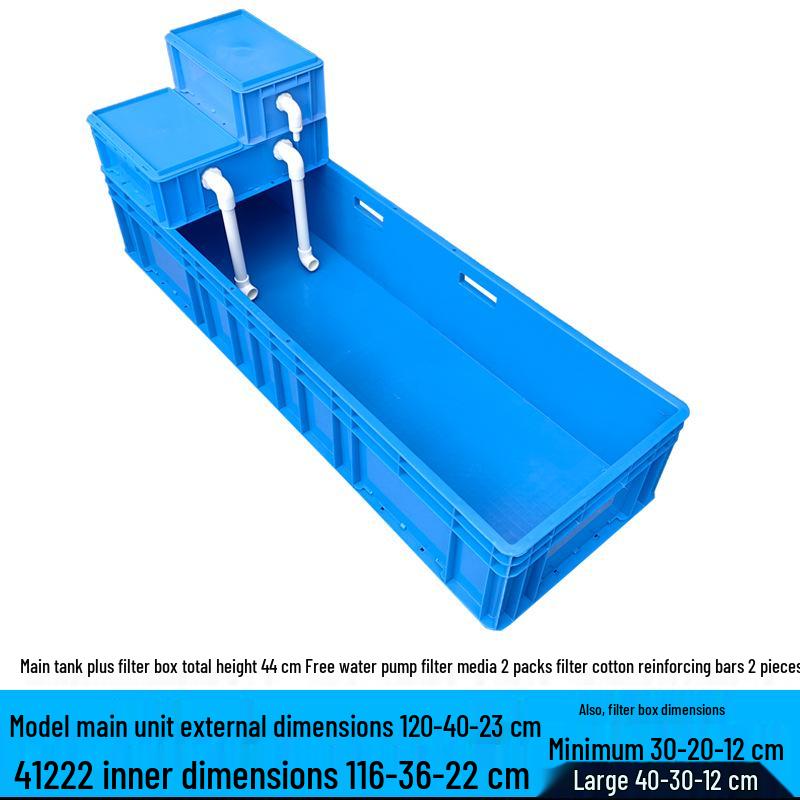 Enhanced Circulation System Filter for Large Fish/Turtle Tanks