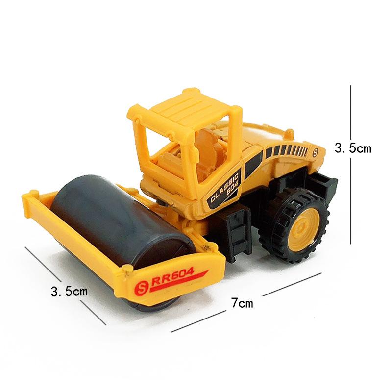 8 Types Children's Forklift Simulation Inertial Excavation Engineering Vehicle Excavator Model Toys
