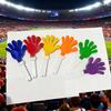 Eco-friendly Thickened Plastic Hand Clapper for Cheering and Performance