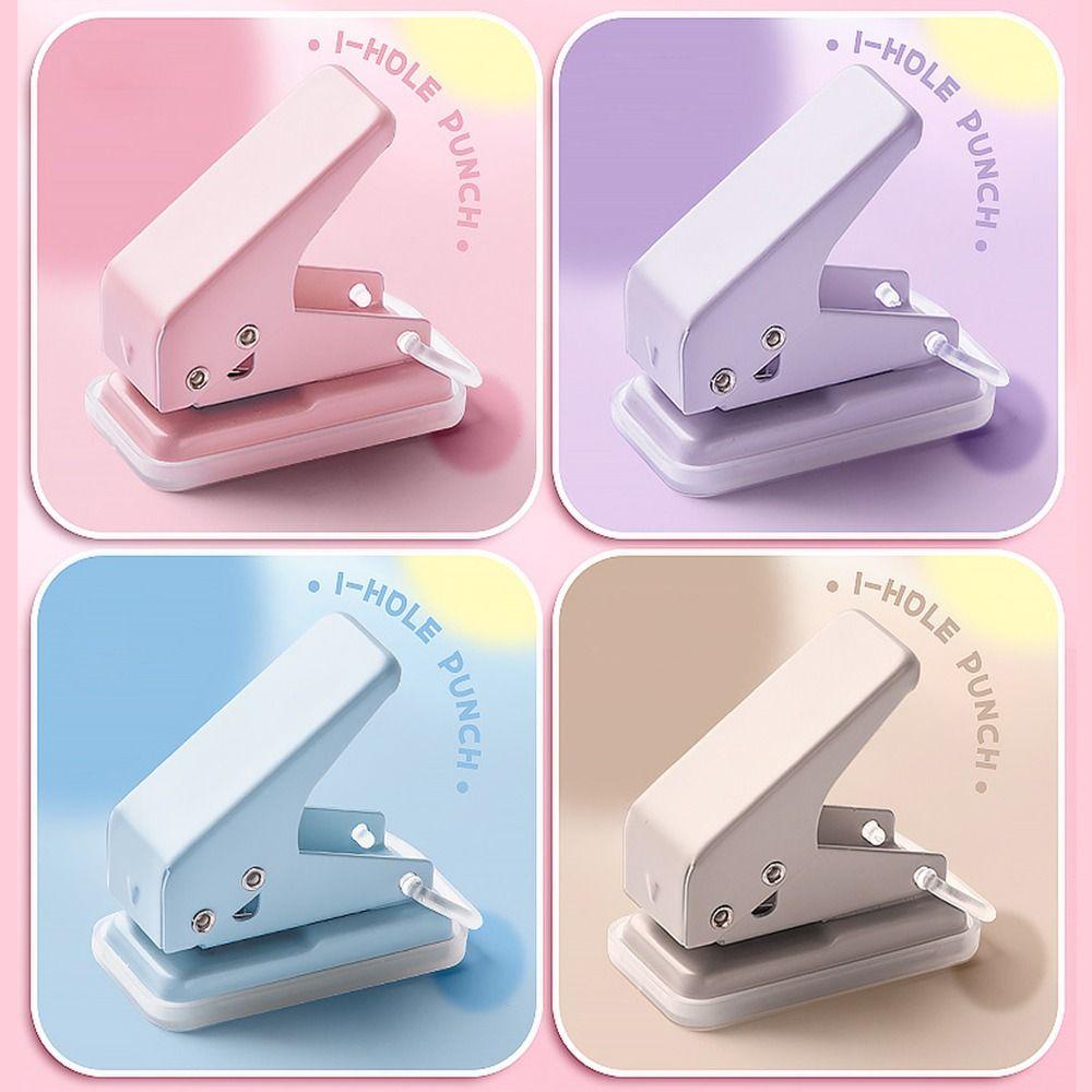Punching Tool Handcrafts Hole Puncher Mini Single Hole Punch School Office Supplies Paper Puncher
