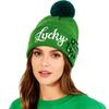New Irish Embroidered Green Wool Hat for St. Patrick's Day Party Costume