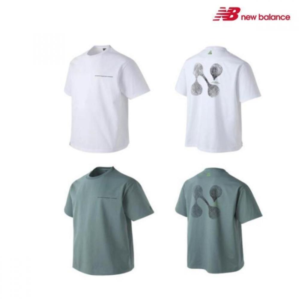 

New Balance Замороженная Крутая Графическая Футболка для Хайкинга Nbned29533 2 Типа white (10)/100(L)