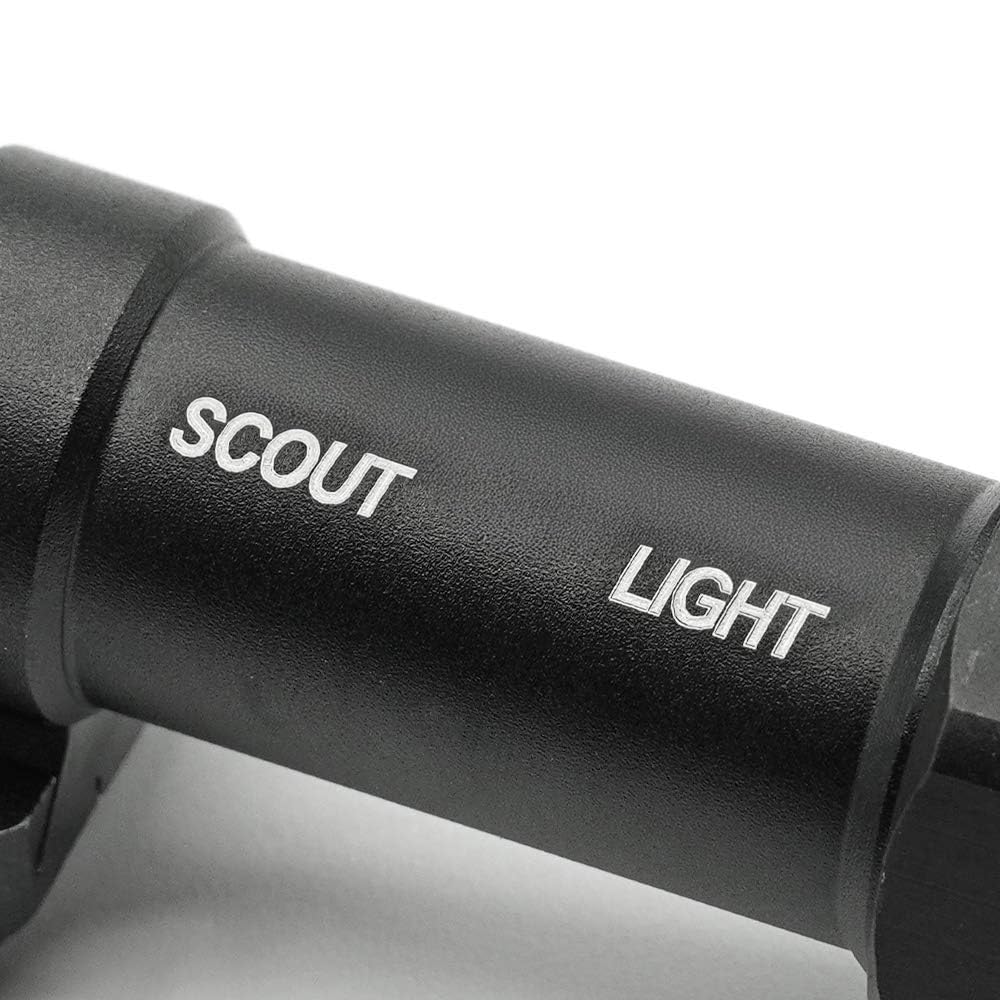 Ryohin Takehin M600B Scout Light with 470 Lumens, SF Stamp, and Two Switches, CREE XP-G R5 LED (Black)