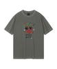WILDROCK Berry Beats Pigment Oversized Short Sleeve T-Shirt (Cropped) (Type A)