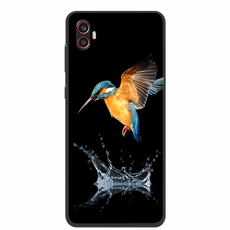 Flower Case For Samsung Galaxy Xcover6 Pro TPU Soft Silicone Back Cover For Samsung Galaxy Xcover Pro 2 Shell Xcover 6 Pro Funda