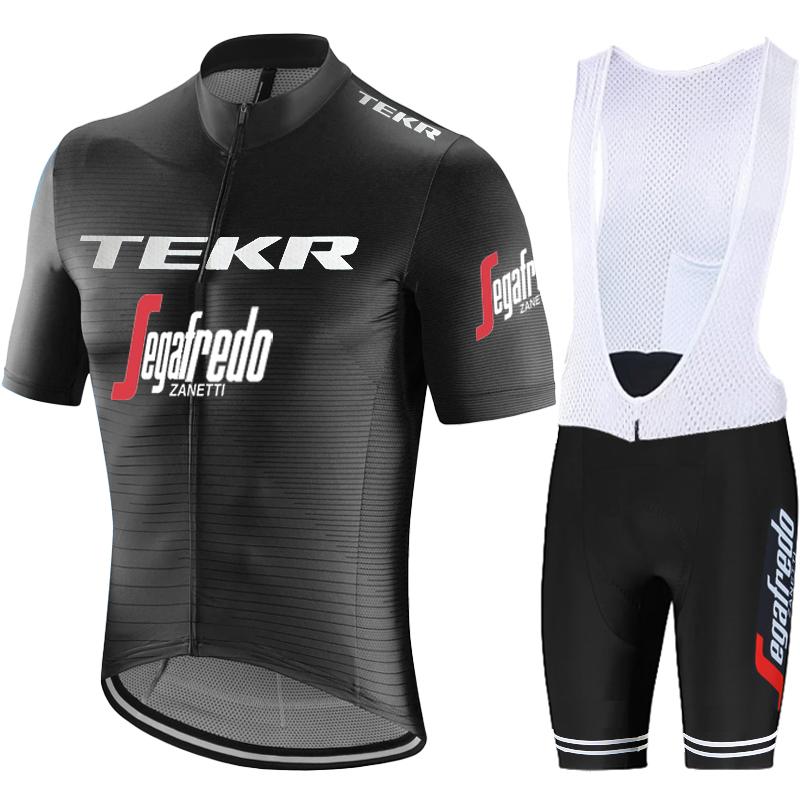 

Cycling Uniform Men s Clothing Mtb Jersey Tricuta Man Bib Outfit Set Bike Sports Summer Shorts Male Bicycle Clothes Jerseys Road Asian size - S