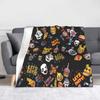 FNAF At Freddys Coperte Pile Stampa Multifunzione Leggere Coperte da Arredo per Casa Viaggio Biancheria da Letto Coperte