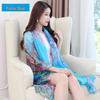 Women's Lightweight Silk Scarf - Spring/Fall Sun Protection, Extra Large Beach Towel & Dance Wrap