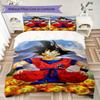 Son Goku 3pcs Bedding Set, Digital Printed Duvet Cover, No Insert, Kids Gift, Large Size -HYQ17
