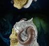 Halloween KTV & Escape Room Skull Decor: Big Horned Skull Props