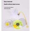 Tumbler Cat Toy Removable Stick Feather Scratching Ball Anti-Bite Turntable Interactive Toy For Small Cats, Kitten Interesting Pet Supplies