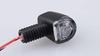 Kijima Motorcycle Parts LED Tail Lamp Nano Type Black Body/Clear Lens 218-3149