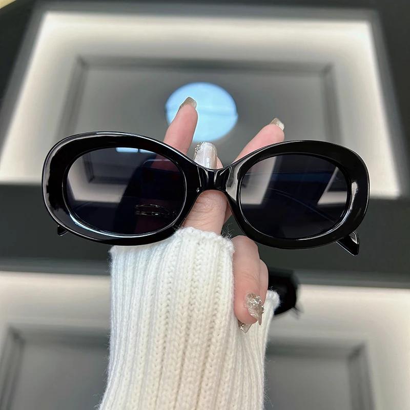 

Модные овальные круглые солнцезащитные очки женские дизайнерские брендовые ретро солнцезащитные очки женские винтажные оправа зеркальные для улицы