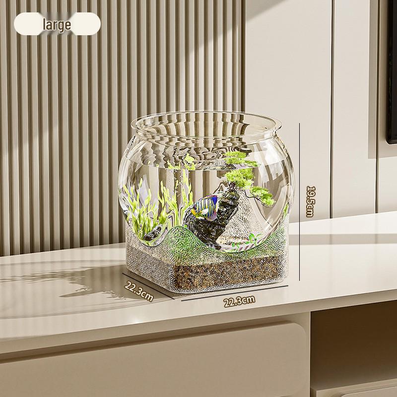 Eco-Friendly Square Transparent Fish Tank for Home Decor