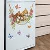 Self Adhesive Cat Hammock Decorative Wallpaper Waterproof Peel and Stick Removable Wall Sticker for Home Decor