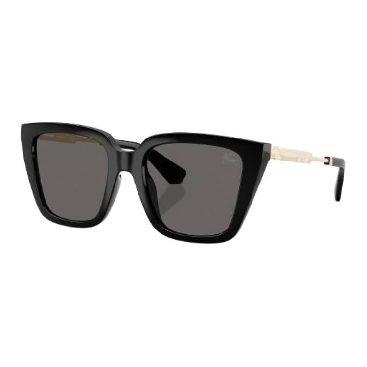 

Burberry Pattern Design Acetate Square Sunglasses Women sunglasses Black BE4473U300187 Basic Packaging-Eyeglass Case+Box,XL,Black