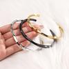 Women's High-End Titanium & Stainless Steel Mobius Open Bracelet - Trendy Couple Style Jewelry