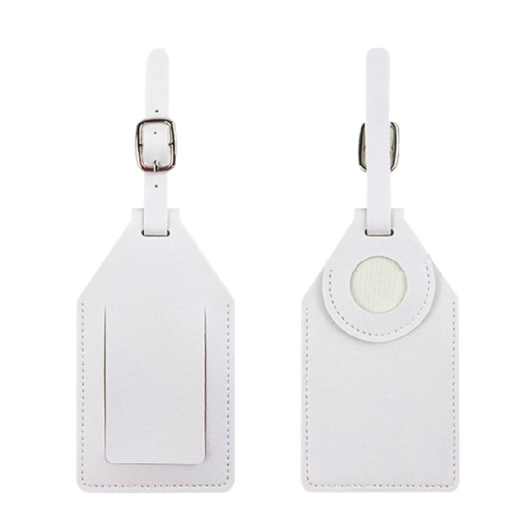 PU Baggage Backpack Tags Suitcase Luggage Tags Travel Suitcase Label with Strap