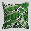 New Green Plant Tiger Pillowcase American Geometric Peach Leather Velvet Printed Home Pillow Sofa Bedside Cushion Cover