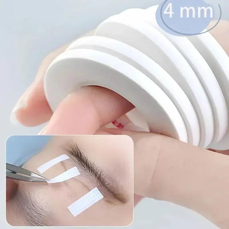4mm wide eyelash extension tape for eyelash extension,easy to tear,breathable and comfortable,painless,professional eyelash tape