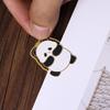 Panda Lesezeichen: Klassischer chinesischer Metall-Seitenclip aus der Sammlung des Palastmuseums