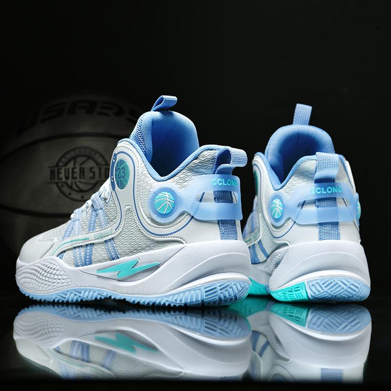 New Soft  High-top Men's Shoes 2025 Non-slip Spring and Summer Breathable Basketball Sports Shoes Soft Sole Actual Combat