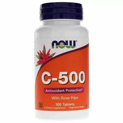 Vitamin C-500  With Rose Hips