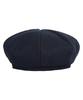 Bajal Bold Metal Tip Wool Beret Navy