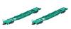 TOMIX N Gauge Koki 250000 Type Freight Car Set No 8741 Railroad Freight (2 Cars, Containers) (model Car)