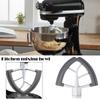 Kitchen Aid Mixer Beater Flex Edge Scraper For Tilt Head 45 5QT Stand Mixer Attachment Durable Aluminum Baking Tool Accessory