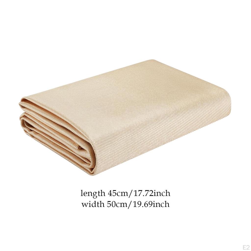 Fireproof Mat Fire Pit BBQ Protector Insulation Pad Welding Blanket Heat Resistant Rug for