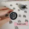 DIY Decoration Cartoon Stamps Small Round Cat Stamps Funny Kitten Seal  Hand Account Decoration