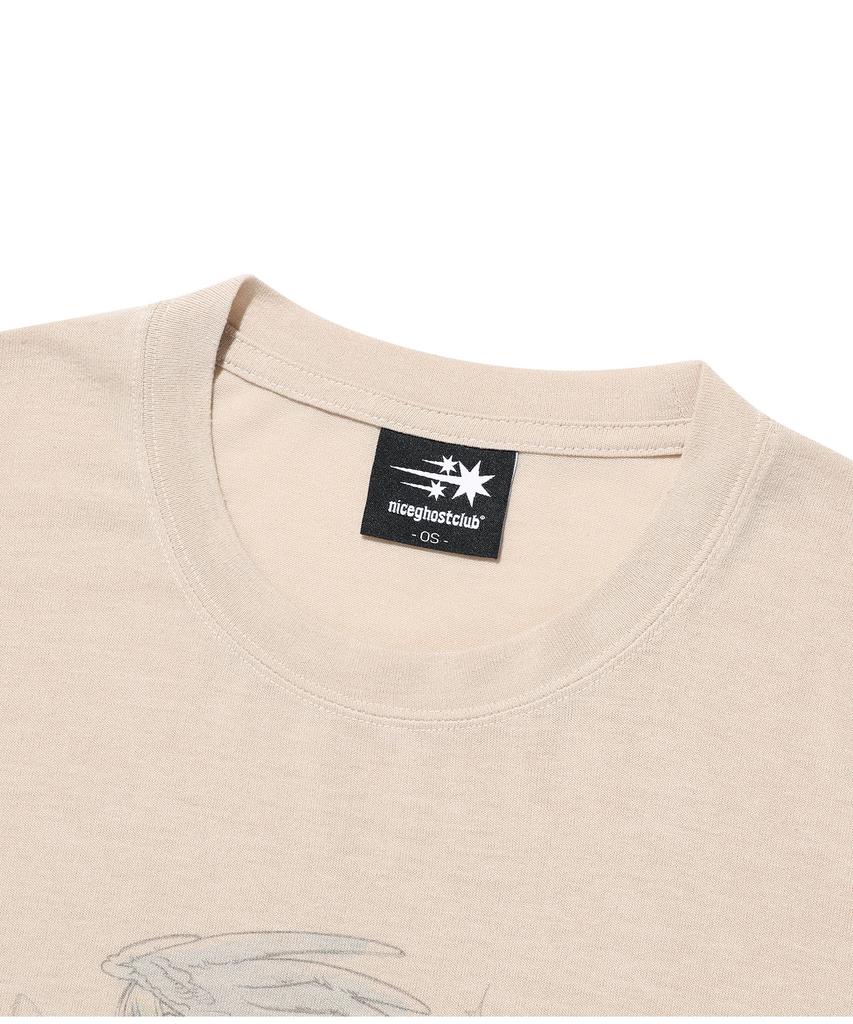 NICEGHOSTCLUB Ghost Angels Big Big Dress_Beige(Ng2Gmut503C)