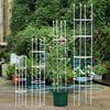 Climbing Clematis & Rose Flower Rack for Balcony Pot - European Design Plant Support