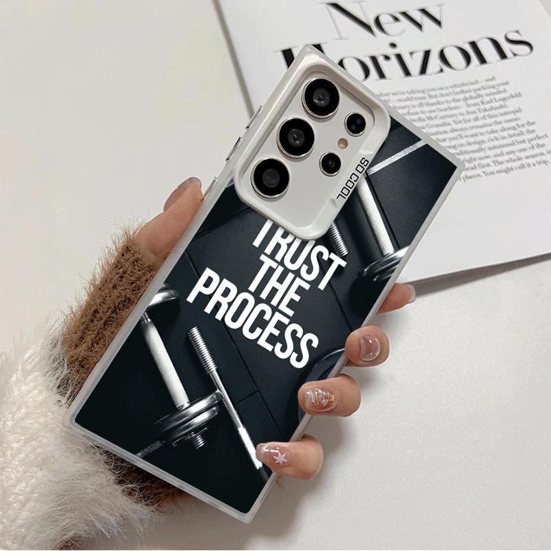 

Gym Mode Fitness Bodybuilding Soft Phone Case for Samsung Galaxy S24 S25 FE S26 Edge S23 Ultra S22 Plus S21 + Shockproof Cover B Samsung S26