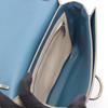 Used BURBERRY D ring Shoulder Bag leather Beige Used Women