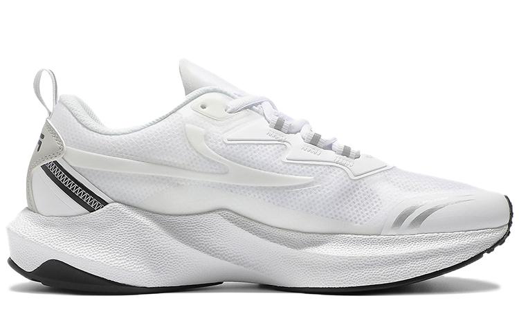 Men's Sneakers FILA Cushioning Abrasion Resistant Breathable Coverage Low top Running Shoes Unisex White Black