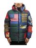 POLO RALPH LAUREN Down Size Multi Men's Double-Zip Jacket/Parka, 80/20, M, 01010040, [Used]