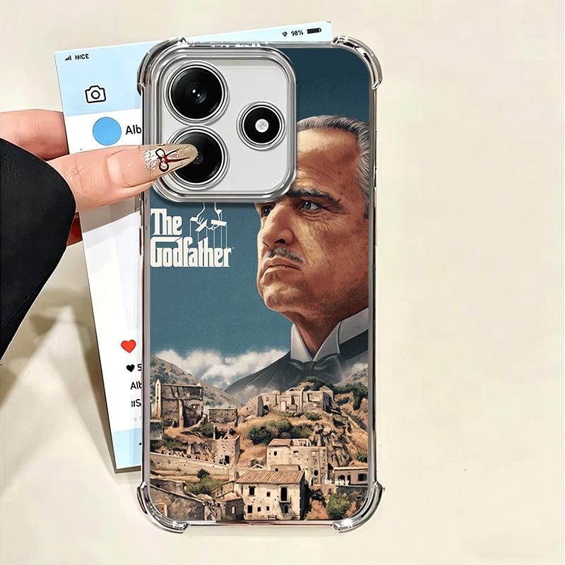 

The Godfather TV Soft Phone Case For Xiaomi Poco X7 X8 Pro Max X6 X5 X3 F8 Ultra F7 M8 M7 M5S Redmi 15C 15A 15 14C 13C 12C 13 12 Xiaomi Poco F7 Pro