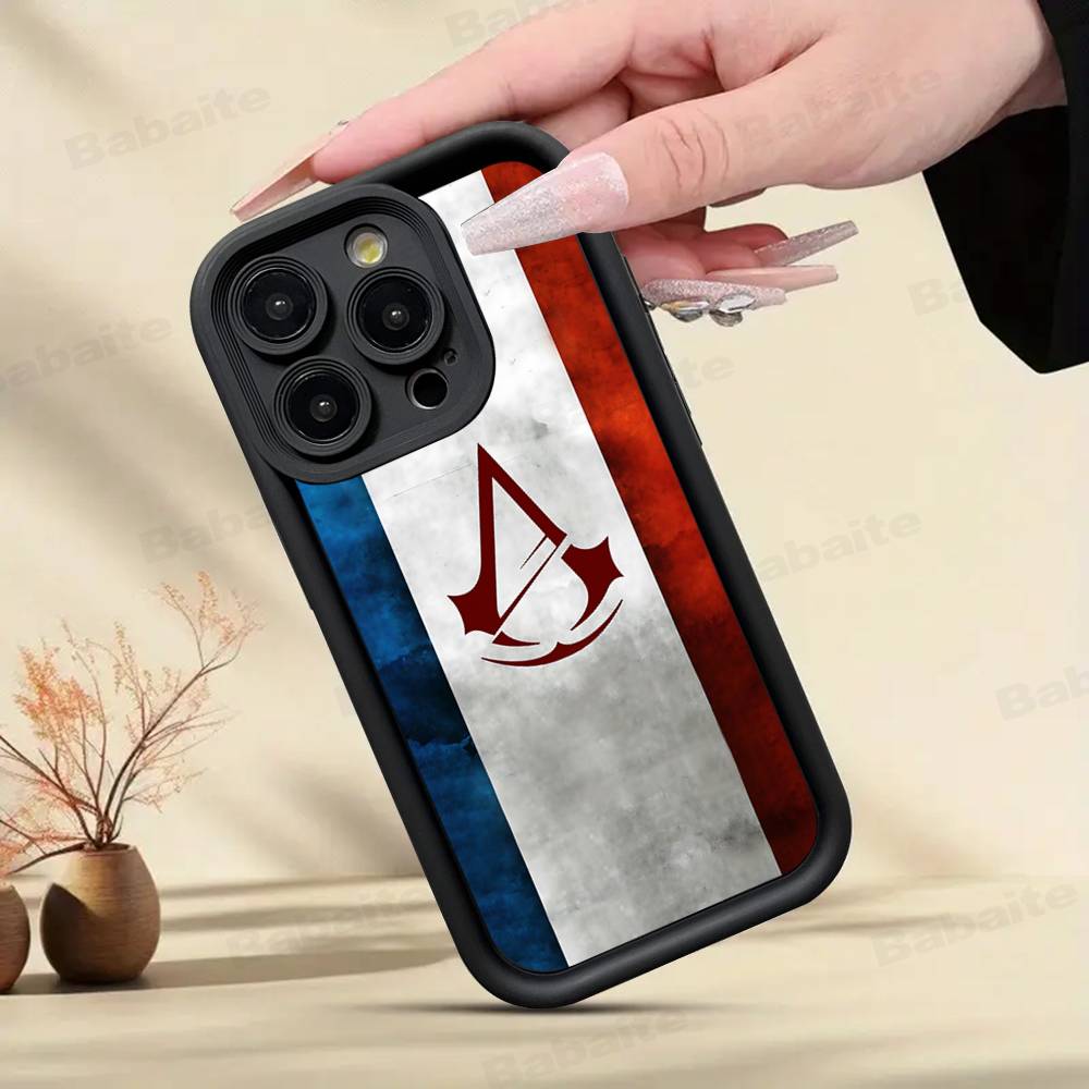 Custodia per Telefono da Gioco A-Assassin S -Creed Per IPhone 17 16 15 14 13 12 11 Pro Max Mini Plus Copertura Posteriore Morbida in TPU