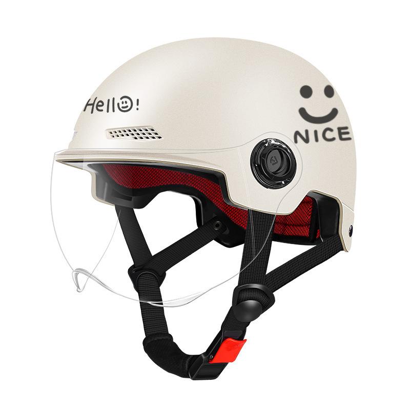 

Cycling helmet, electric vehicle women s new national standard summer sun protection motorcycle men s safety helmet summer four seasons half helmet