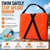 Coussin Flottant Marin d'Urgence Portable Coussin de Bateau à Lancer Adultes Haute Flottabilité Pour Natation Coussin en Mousse Lançable