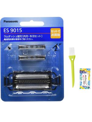 Panasonic Electric Shaver Replacement Blade Set ES9015 Cleaning Wet Tissue Included (inner Blade/outer Blade), Brush,
